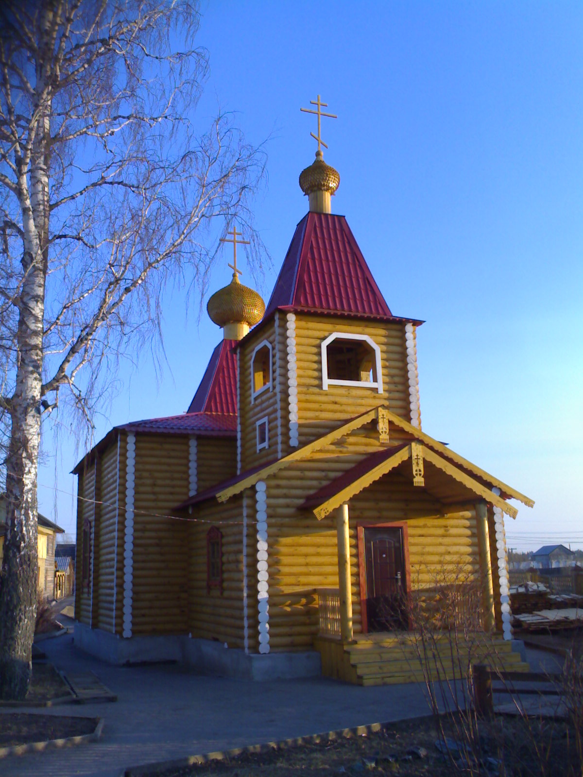 Никольская Церковь в посёлке Свердлова